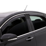 AVS 15-18 Chrysler 200 Ventvisor In-Channel Front & Rear Window Deflectors 4pc - Smoke - 194997