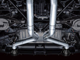 AWE 2023 Nissan Z RZ34 RWD Track Edition Catback Exhaust System w/ Diamond Black Tips - 3020-33400