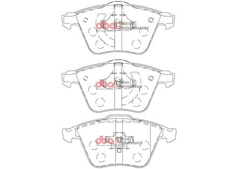 DBA 06-13 Mazda Mazdaspeed3 2.3T (BK/BL) XP Performance Front Brake Pads - DB2176XP