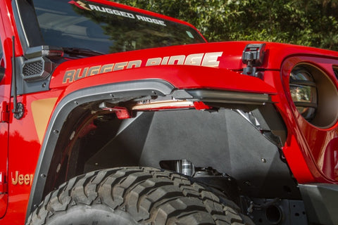 Rugged Ridge 2018+ Jeep Wrangler JL Rear Inner Fender Liners - 11615.62