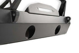 DV8 Offroad 07-23 Jeep Wrangler/Gladiator JT/JK/JL FS-25 Stubby Front Bumper w/Plated Bull Bar - FBJL-06