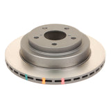 DBA 98-00 Subaru WRX Front Drilled & Slotted 4000 Series Rotor - 4649xs