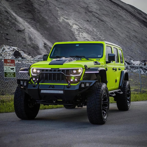 Oracle VECTOR Series Full LED Grille - Jeep Wrangler JL/JT - NA - 5837-PRO