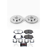 Power Stop 17-19 Hyundai Elantra Front Z36 Truck & Tow Brake Kit - K7370-36