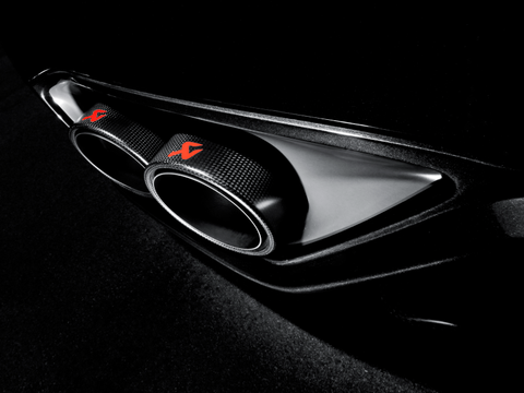 Akrapovic 08-25 Nissan GT-R Tail Pipe Set (Carbon 125 mm) - TP-NIR35C