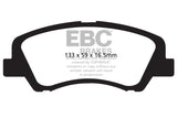 EBC 12 Hyundai Elantra 1.8 Yellowstuff Front Brake Pads - DP41899R