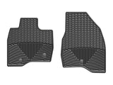 WeatherTech 17+ Ford Explorer Front Rubber Mats - Black - W403