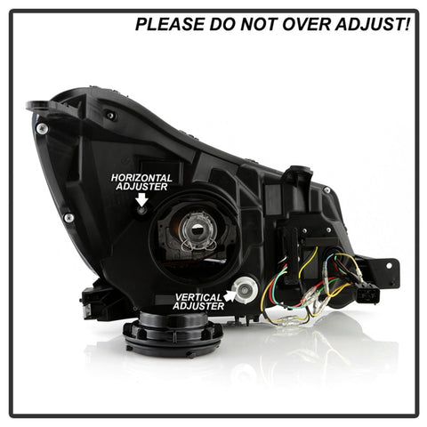 Spyder Signature Subaru Forester 14-16 Halogen Model Only Headlights (PRO-YD-SUFO14SI-BK) - 5088444