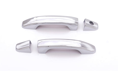 AVS 14-18 Chevy Silverado 1500 Door Handle Covers (2 Door) 4pc Set - Chrome - 685414