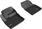 3D MAXpider 18-20 Jaguar E-Pace Kagu 1st Row Floormats - Black - L1JG01311509