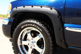 Lund 99-07 Chevy Silverado 1500 RX-Rivet Style Textured Elite Series Fender Flares - Black (2 Pc.) - RX103TB
