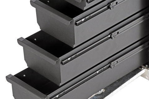 Dee Zee Universal Tool Box - Wheel Well Box With Drawers (Aluminum) - DZ95DA