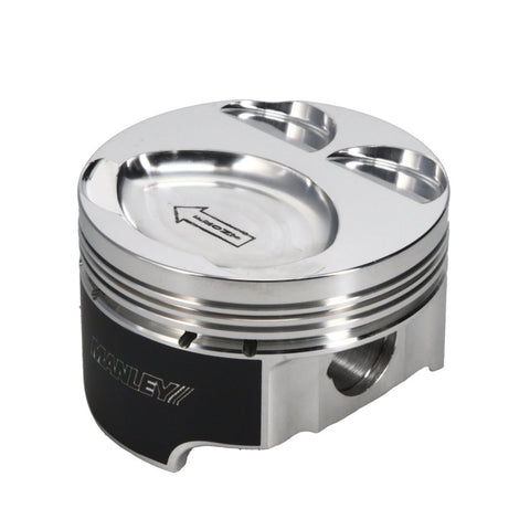 Manley Mazda 88mm +5mm Bore 9.5 CR Dish Type Platinum Series Extreme Duty Pistons w/Rings - 630005CE-4