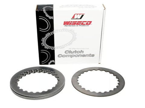Wiseco Clutch Plate Kit - 9 Steel Clutch Basket - WPPS041