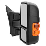 xTune Ford Superduty 99-14 Manual Extendable Manual Adjust Mirror Amber- Right MIR-FDSD08S-MA-AM-R - 9933134