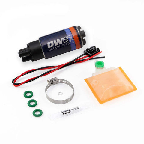 DeatschWerks Ford Focus MK2 RS DW65C 265lph Compact In-Tank Fuel Pump w/Install Ki - 9-651-1017