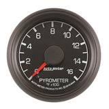 Autometer Factory Match Ford 52.4mm Full Sweep Electronic 0-1600 Deg F EGT/Pyrometer Gauge - 8444