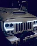 Oracle VECTOR Series Full LED Grille - Jeep Wrangler JK - NA - 5817-PRO
