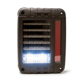 DV8 Offroad 07-18 Jeep Wrangler JK Horizontal LED Tail Light - TLJK-01