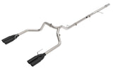 aFe Vulcan Series 3in 304SS DPF-Back 20-21 GM Trucks L6-3.0L (td) LM2 - Dual Black Tip - 49-34130-B
