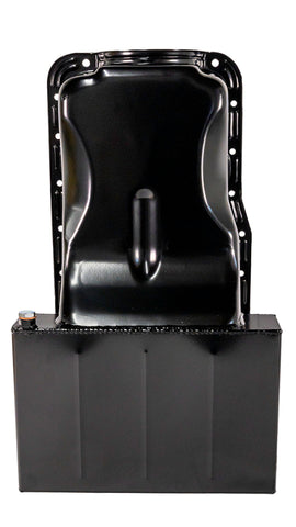 Moroso Ford 351W (w/Front Sump) Kicked Out Wet Sump 7qt 8in Steel Oil Pan - 20507