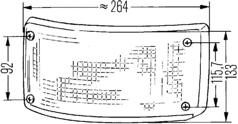Hella Reversing Lamp 2Zr - 005603067