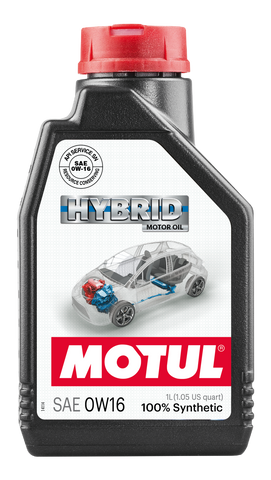 Motul 1L OEM Synthetic Engine Oil Hybrid 0W16 API SN - 1 Liter - 107153