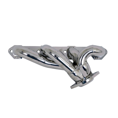 BBK 87-95 Ford F150 Truck 5.0 302 Shorty Unequal Length Exhaust Headers - 1-5/8 Silver Ceramic - 35100