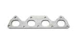 Vibrant Mild Steel Exhaust Manifold Flange for Honda/Acura B-Series motor 1/2in Thick - 14610