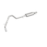 MagnaFlow 15-16 Ford Expedition V6 3.5L Cat-Back, SS, 4in Tip Single Psgr Side Exit - 19051