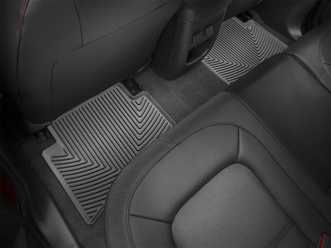 WeatherTech 2015+ Chevrolet Colorado Rear Rubber Mats - Black - W349