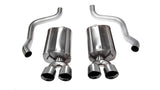 Corsa 2016-2019 Cadillac CTS V 6.2L V8 2.75in Black Sport Axle-Back Exhaust - 14357BLK