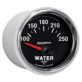 Autometer GS 52mm 100-250 Deg F Short Sweep Electronic Water Temperature Gauge - 3837