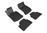 3D MAXpider 12-19 BMW 1 Series Kagu Floor Mat- Black R1 R2 - L1BM03601509
