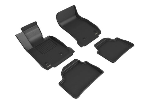 3D MAXpider 12-19 BMW 1 Series Kagu Floor Mat- Black R1 R2 - L1BM03601509