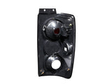 ANZO 1997-2002 Ford Expedition Taillights Black - 211057