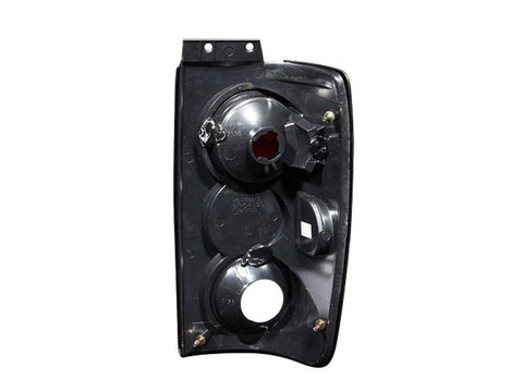 ANZO 1997-2002 Ford Expedition Taillights Black - 211057