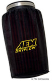 AEM Air Filter Wrap 6 in Base 5 1/4 in Top 9 in Tall - 1-4001