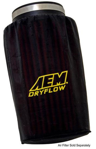 AEM Air Filter Wrap 6 in Base 5 1/4 in Top 9 in Tall - 1-4001