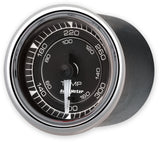 AutoMeter Chrono 2-1/16in 300 Degree Temperature Electric Gauge - Chrome - 9748
