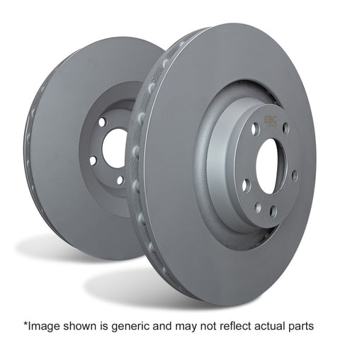 EBC 09-11 Audi A4 2.0 Turbo Premium Rear Rotors - RK1535