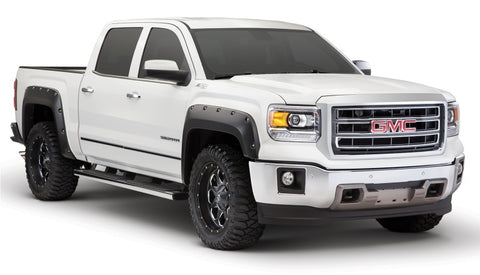 Bushwacker 14-15 GMC Sierra 1500 Pocket Style Flares 4pc - Black - 40960-02