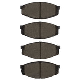 DFC 81-95 Toyota Pickup Front 4000 Hybridynamic Brake Pads - 4000-0207-00