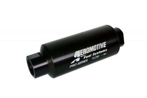 Aeromotive Pro-Series In-Line Fuel Filter - ORB-12 - 10 Micron Microglass Element - 12339