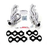 JBA 05-10 Ford F-Series 6.8L 3V V10 1-1/2in Primary Silver Ctd Cat4Ward Header - 1670SJS