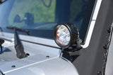 DV8 Offroad 3.5in Round 16W Driving Light Spot 3W LED - Black - R3.5E16W3W