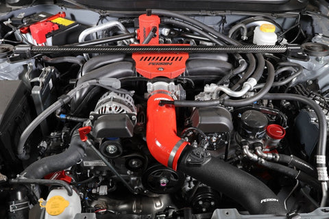 PERRIN 22-26 Subaru BRZ / Toyota GR86 Inlet Hose - Red - PSP-INT-432RD