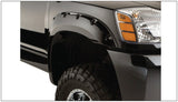 Bushwacker 04-15 Nissan Titan Pocket Style Flares 4pc 67.1/78.9/84/96in - Black - 70907-02