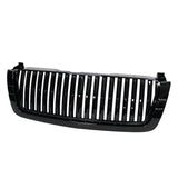 Xtune Chevy Silverado 03-06 Center Only Front Grille Black GRI-SP-CS03-CT-BK - 5017093