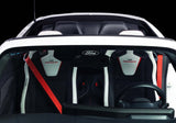 Ford Racing 2024 Mustang Ford Performance Logo Recaro Seat Set - M-63660005-MG